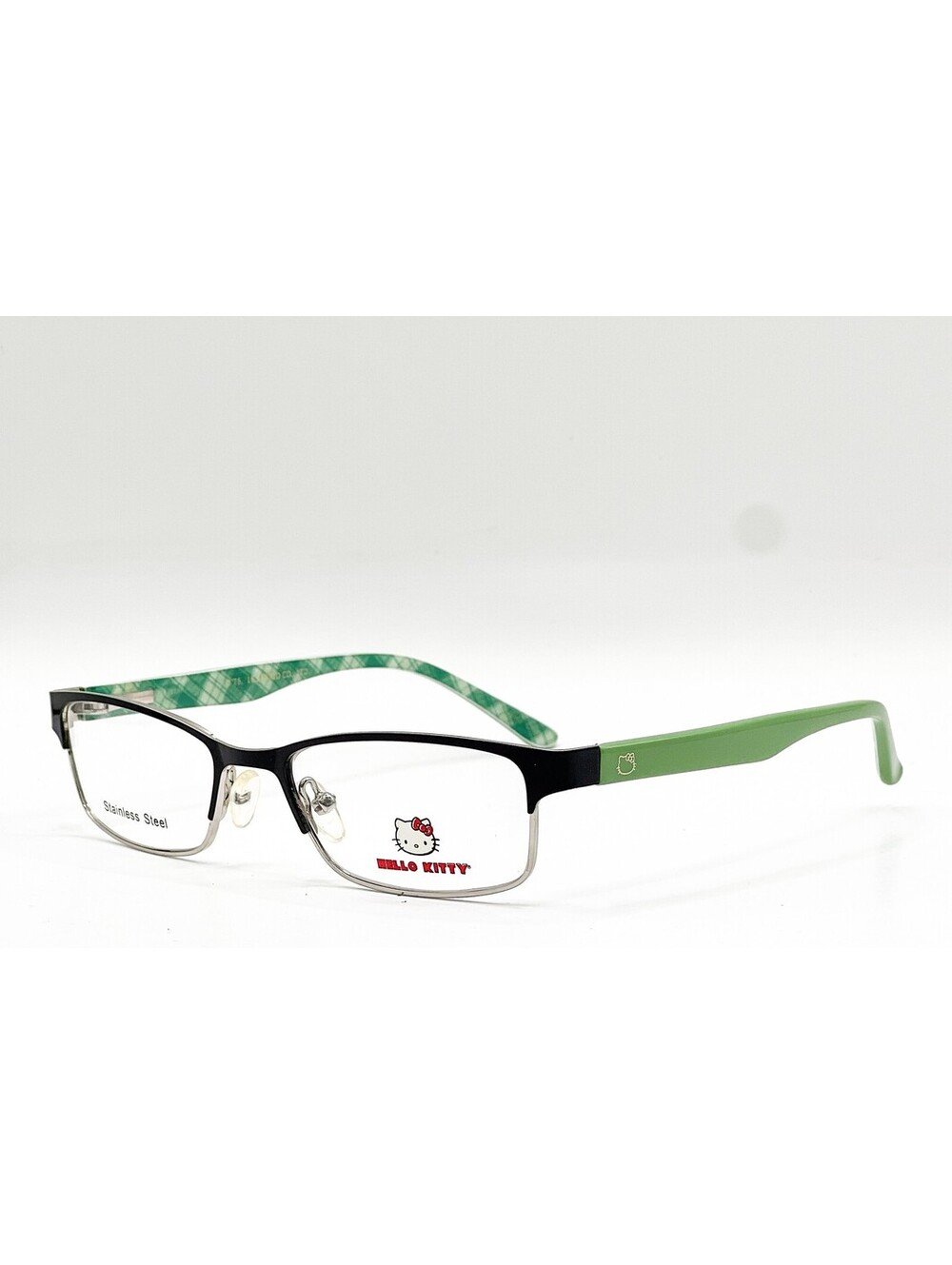 Hello Kitty Hk 271 2 Green Authentic Eyeglasses 48-16-130